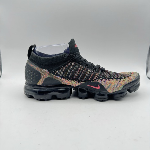 NIKE 2018 AIR VAPORMAX 2 Men\'s Sz 8.5  942842 017 MULTI COLOR DUNK FLYKNIT